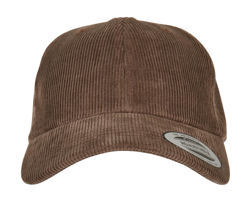 Gorra Dad de perfil bajo y de pana Toffee