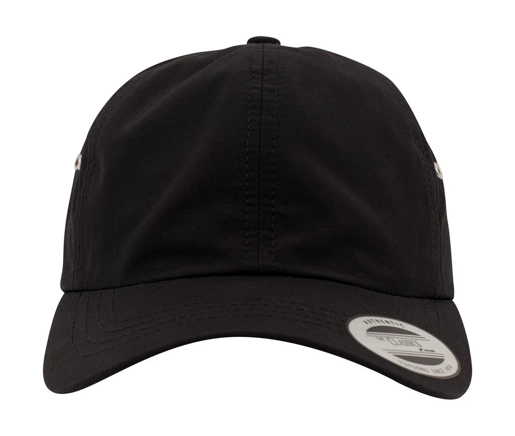 Gorra de perfil bajo repelente al agua Black