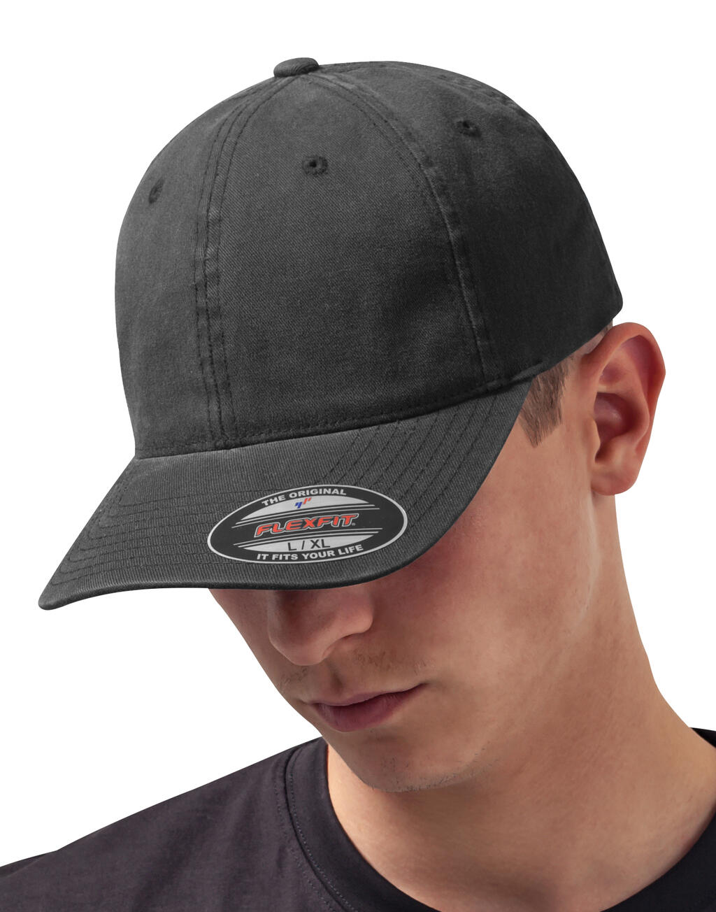 Flexfit Gorra Flexfit Dad de algodón lavado