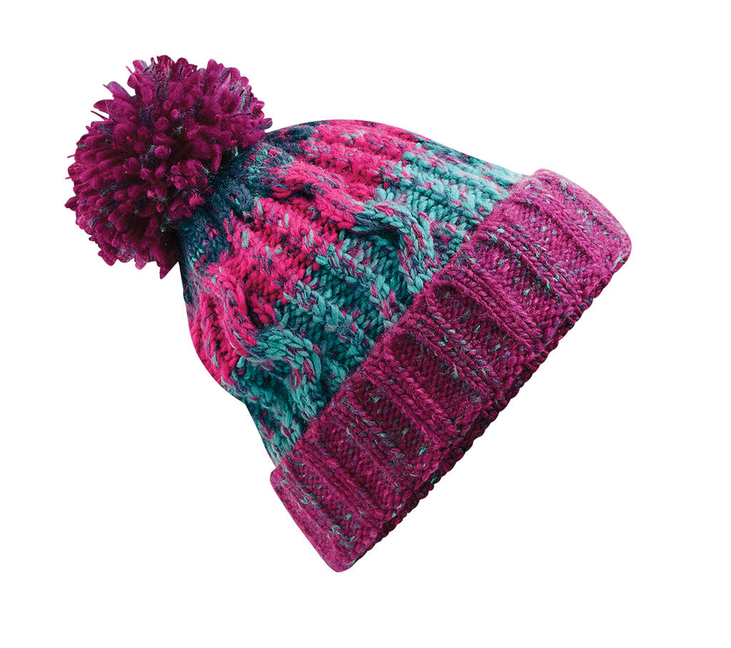 Gorro Corkscrew Winter Berries