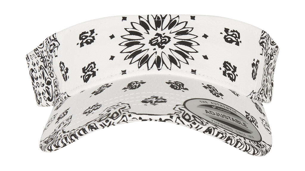 Visera Bandana estampada White