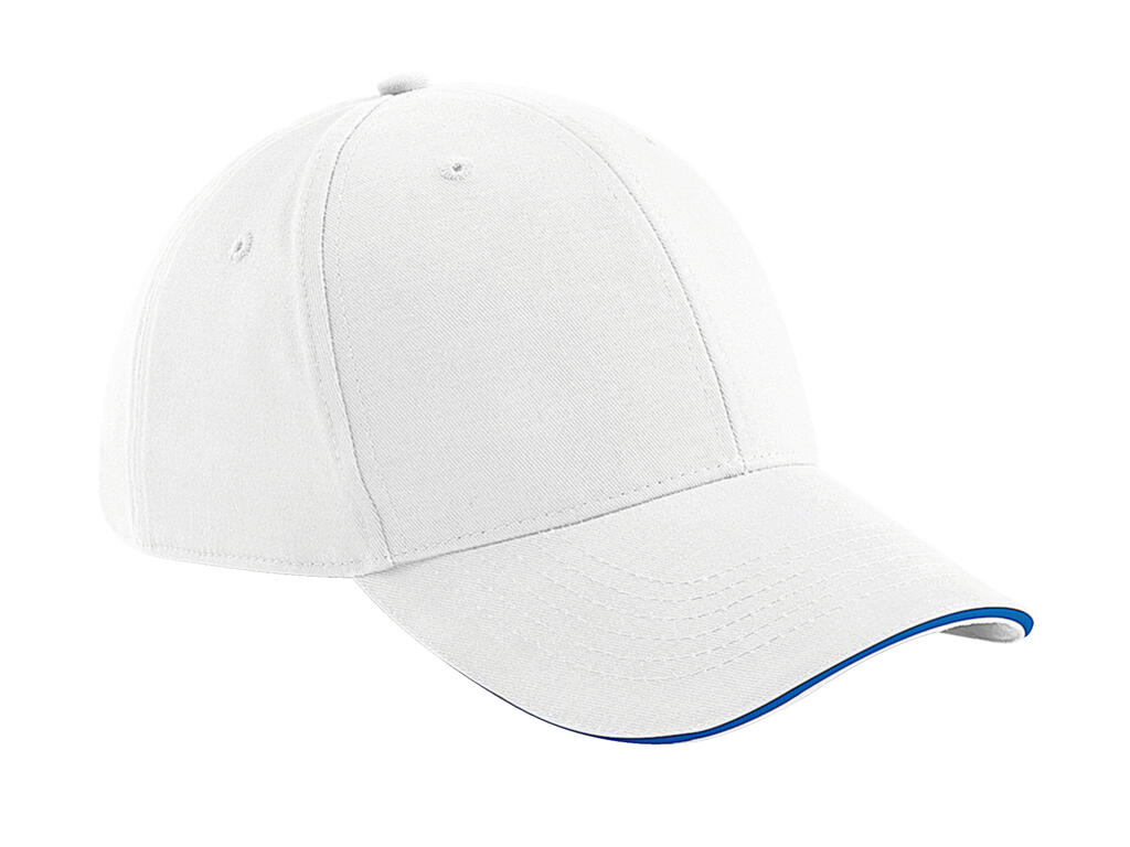 Gorra Athleisure 6 paneles White/Bright Royal