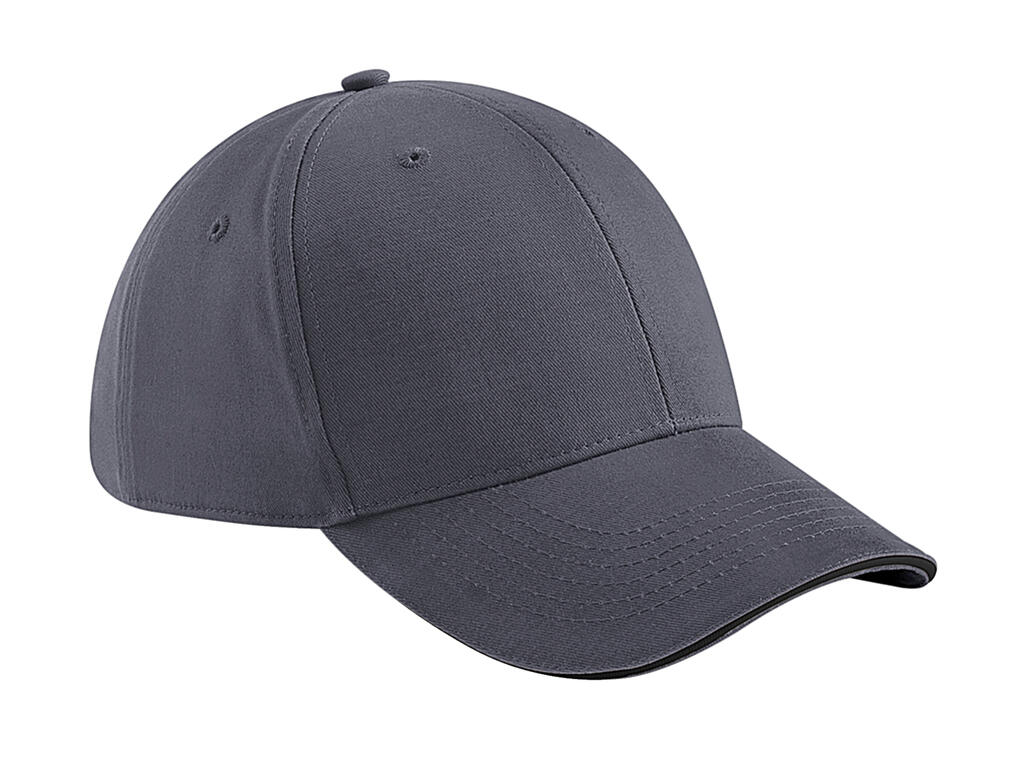 Gorra Athleisure 6 paneles Graphite Grey/Black