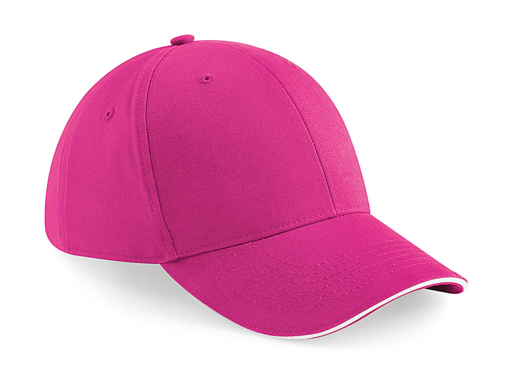 Gorra Athleisure 6 paneles Fuchsia/White