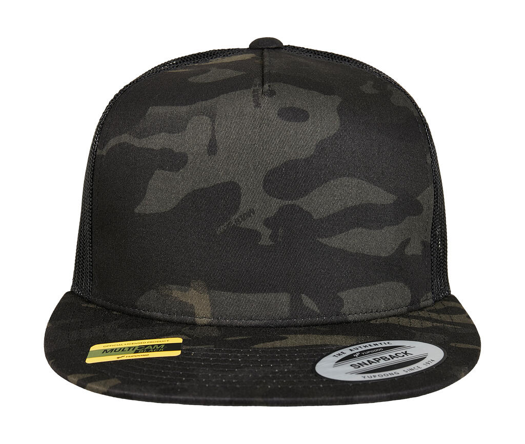 Gorra Multicam Trucker Black
