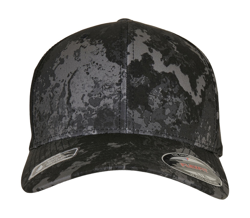 Gorra Flexfit® Veil Camo™  Poseidon Black