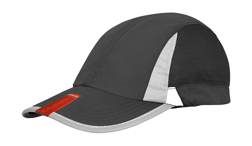 Gorra de deporte SPIRO Black/White