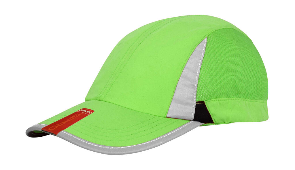 Gorra de deporte SPIRO Lime/Black