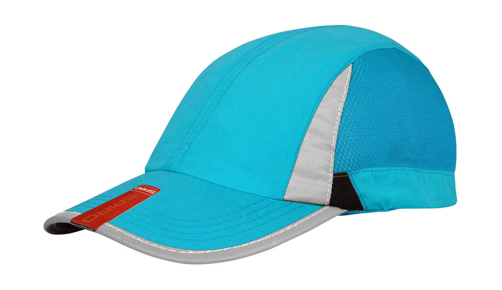 Gorra de deporte SPIRO Aqua/Black