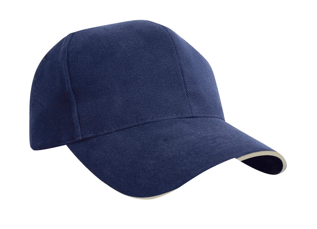 Gorra Sandwich 6 paneles Navy/Natural