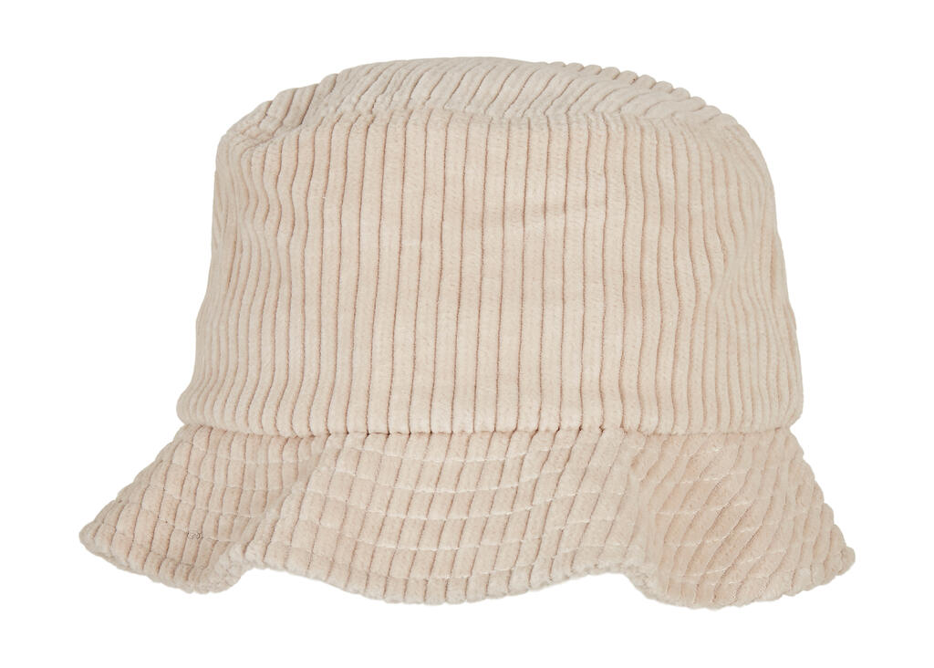 Gorro Bucket de pana Offwhite