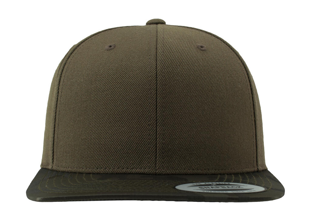 Visera de Camuflaje Snapback Olive Camo