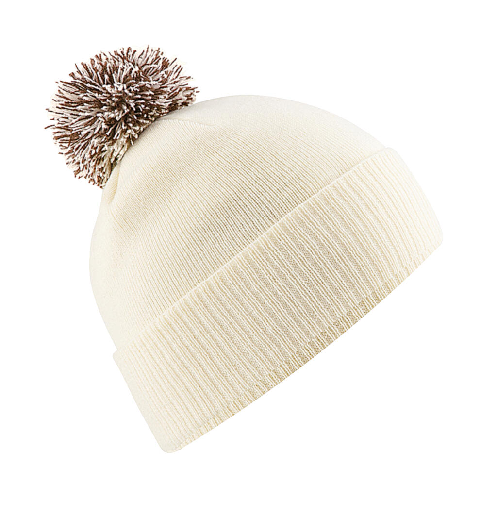 Gorro Snowstar Offwhite/Mocha