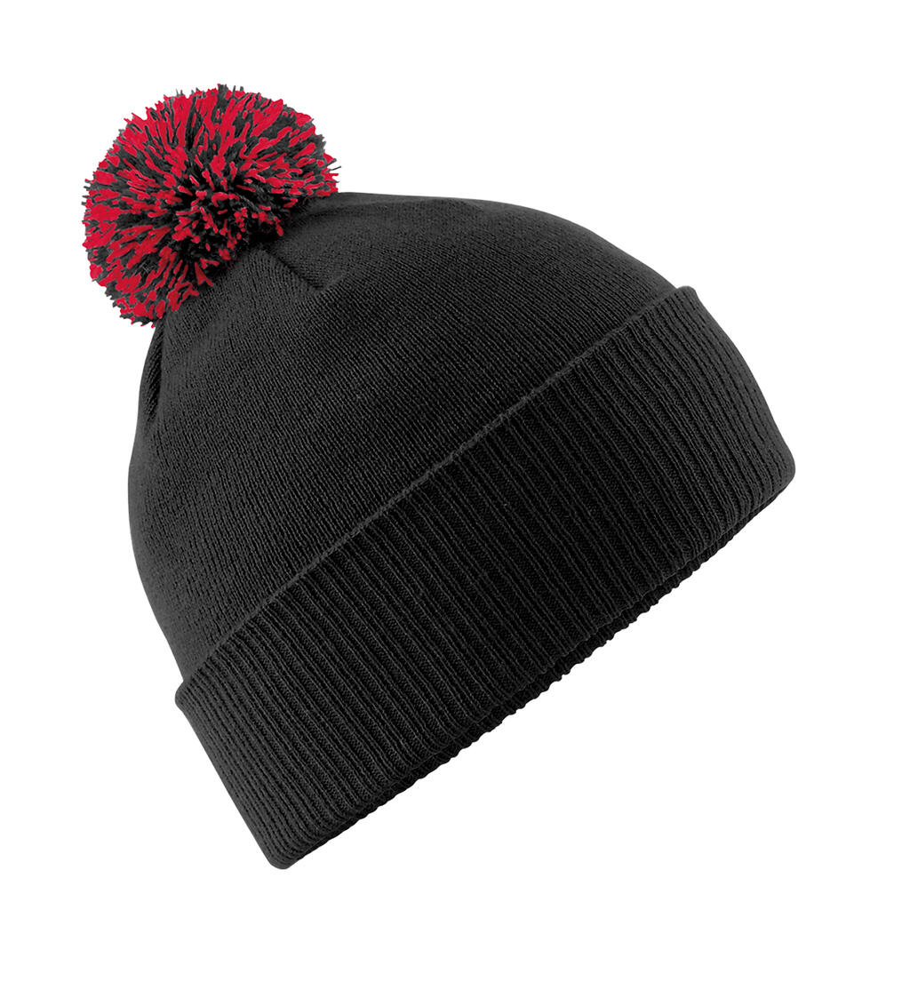 Gorro Snowstar Black/Classic Red