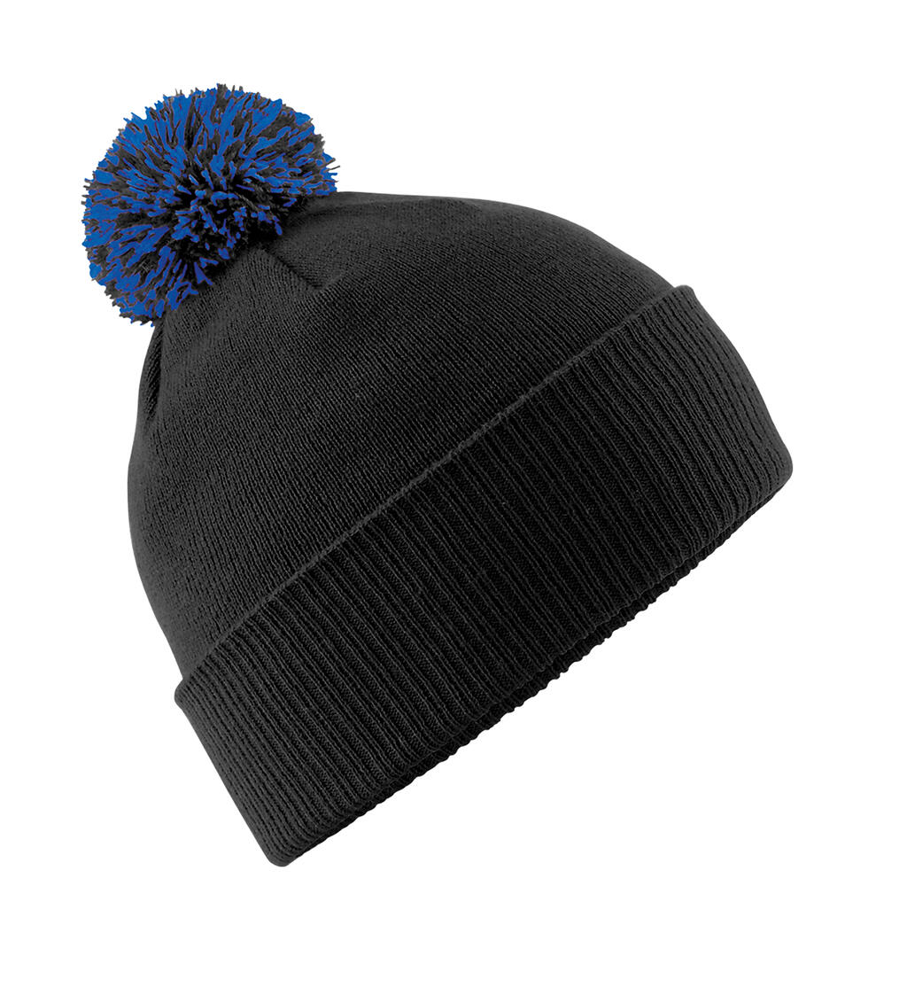 Gorro Snowstar Black/Bright Royal