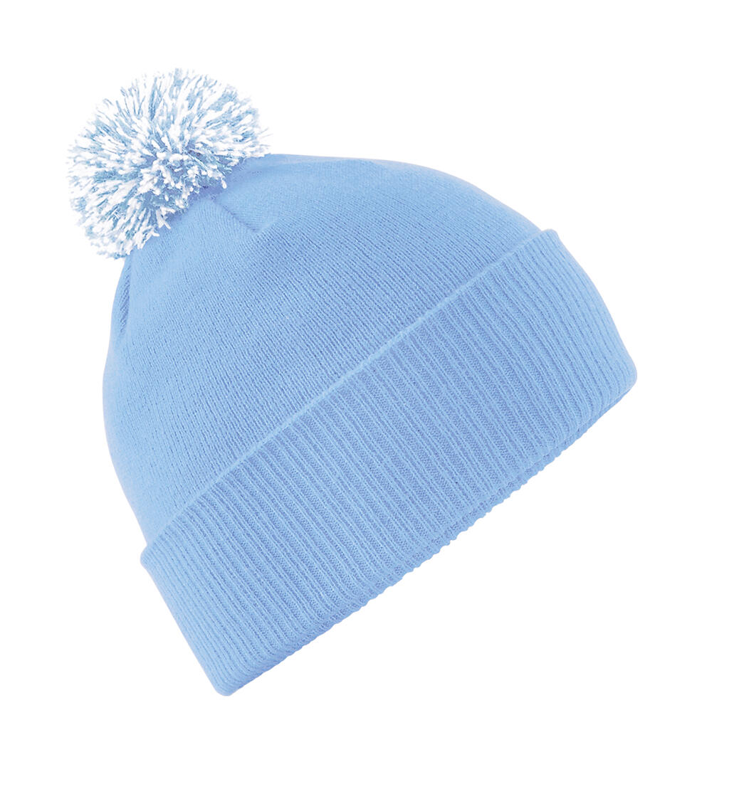 Gorro Snowstar Sky Blue/White