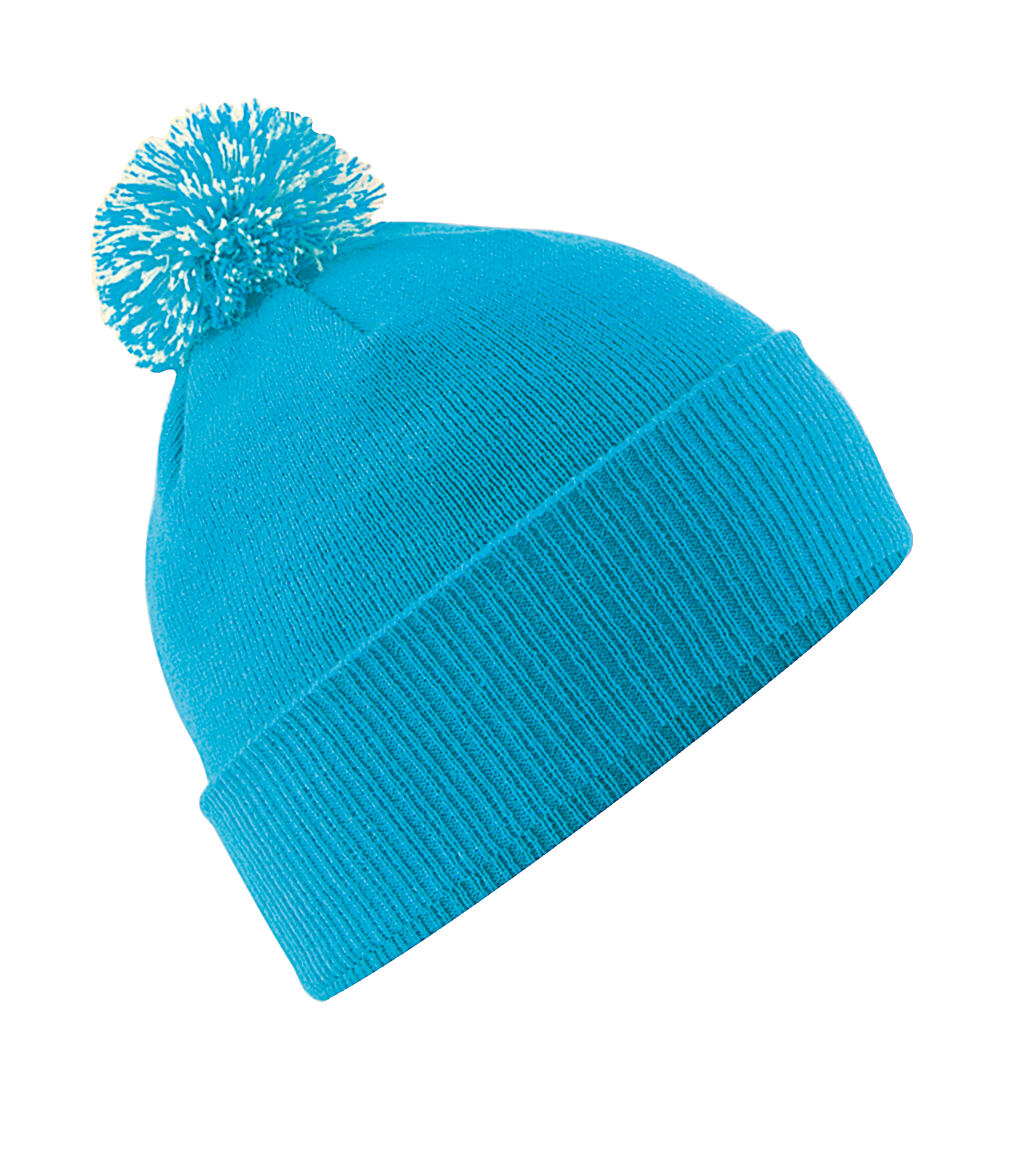Gorro Snowstar Surf Blue/Off White