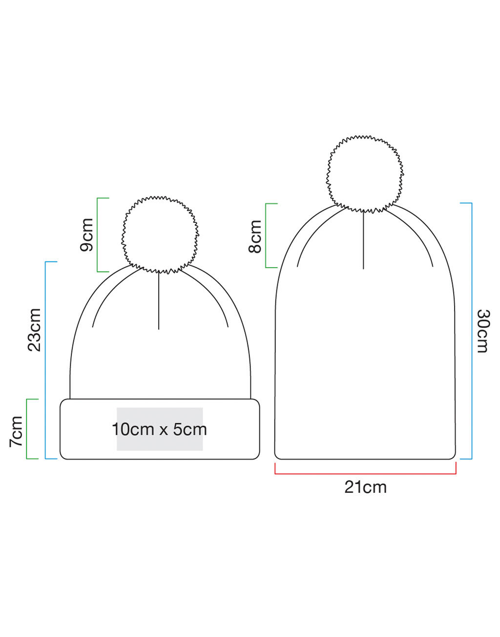  Beechfield Gorro Snowstarotro