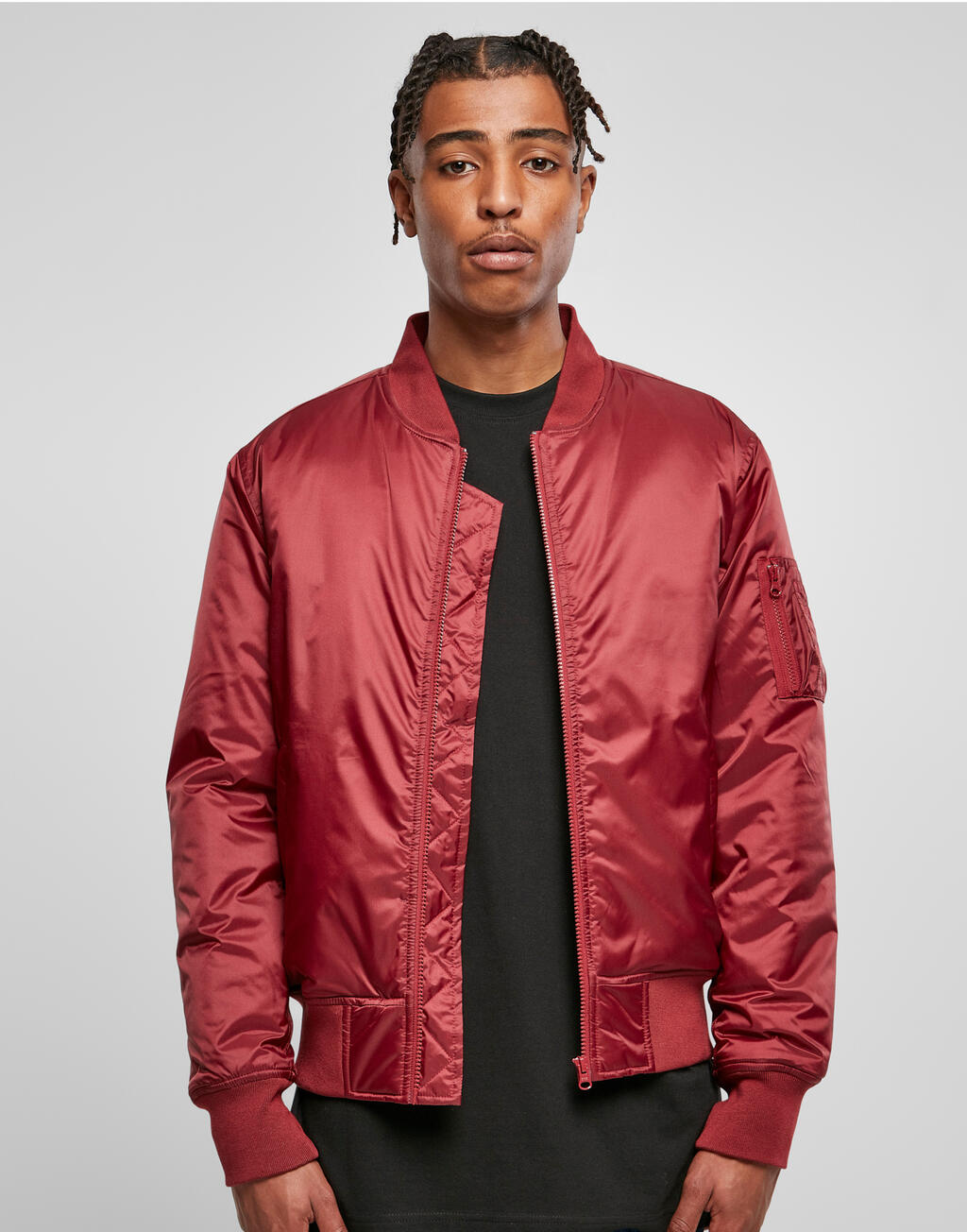 Bomber Jacket Burgundy