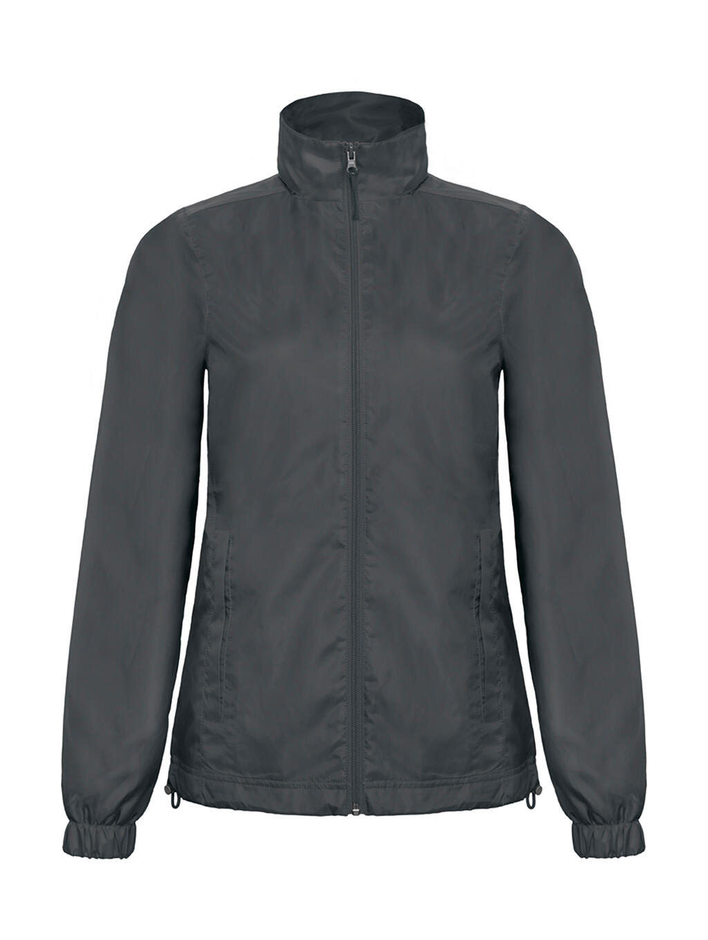Chaqueta cortaviento Midseason ID.601 mujer Dark Grey
