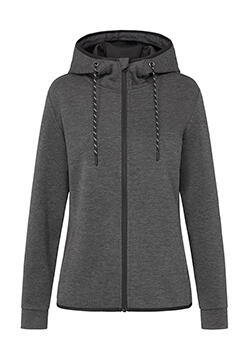 Chaqueta Scuba reciclada mujer  Anthra Heather
