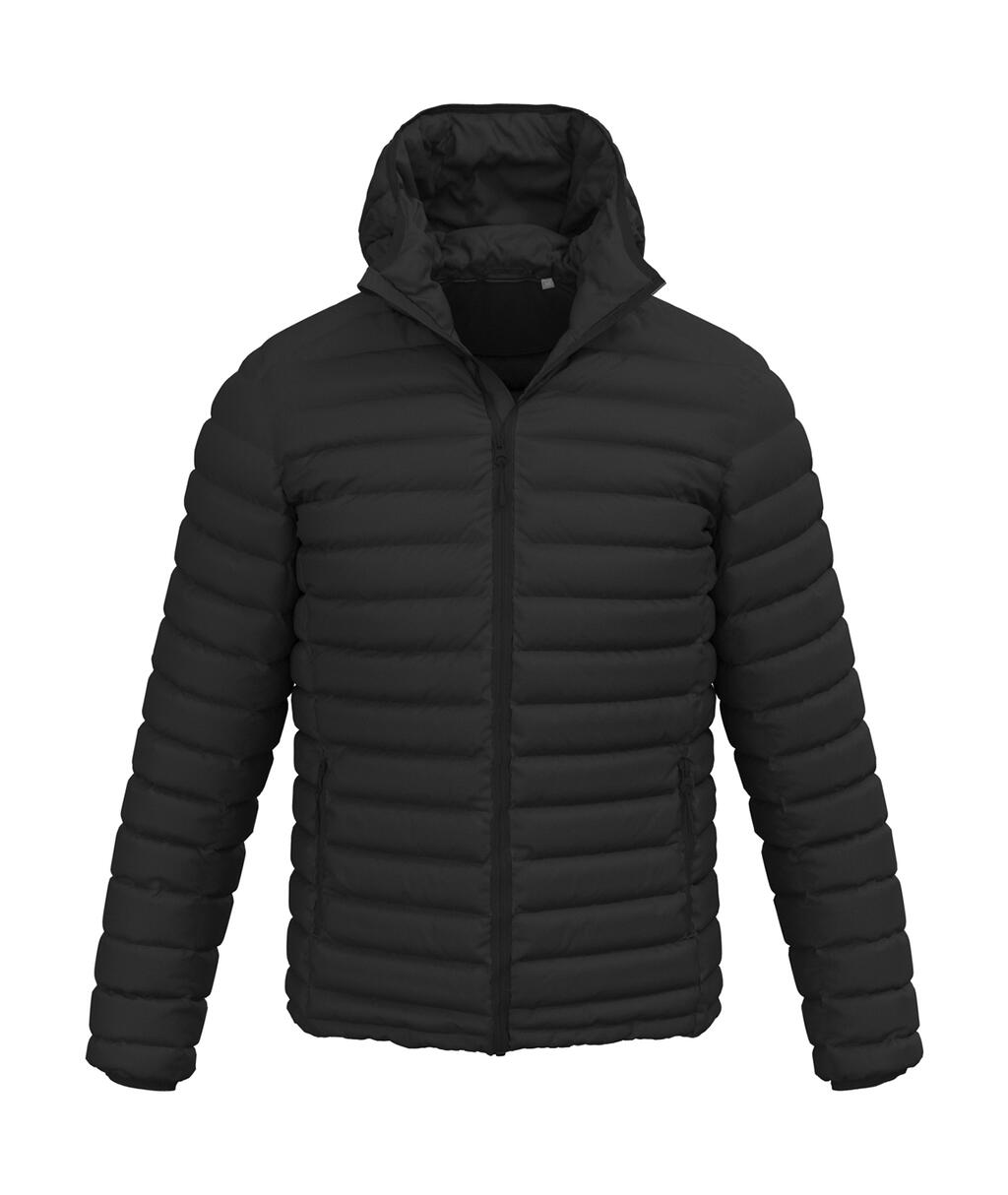 Chaqueta Acolchada Lux Hombre Black Opal