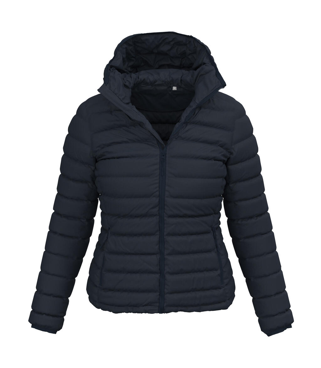 Chaqueta Acolchada Lux Mujer Blue Midnight