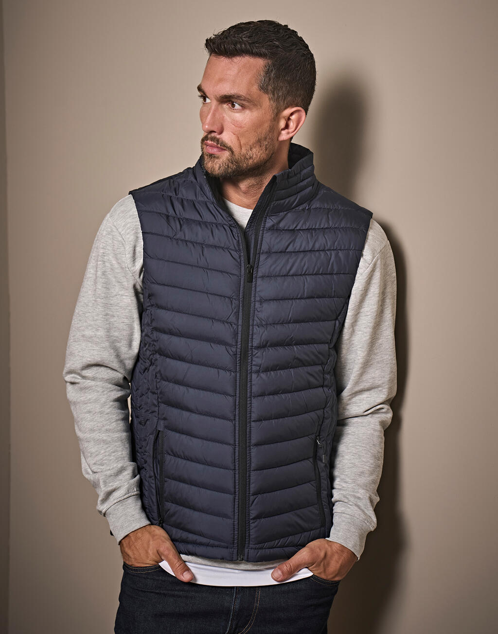 Tee Jays Chaleco Zepelin hombre