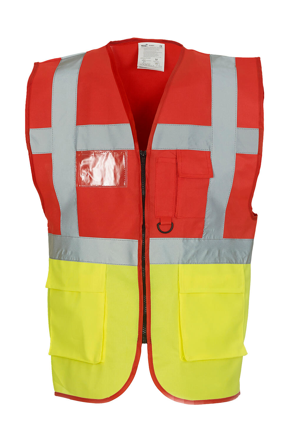 Chaleco de seguridad Fluo Red/Fluo Yellow