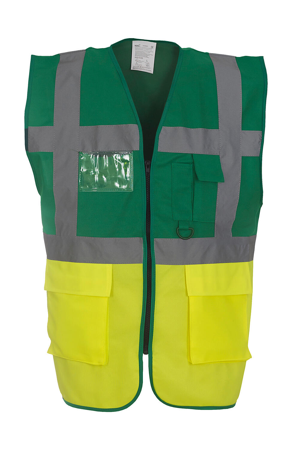 Chaleco de seguridad Fluo Paramedic Green/Fluo Yellow