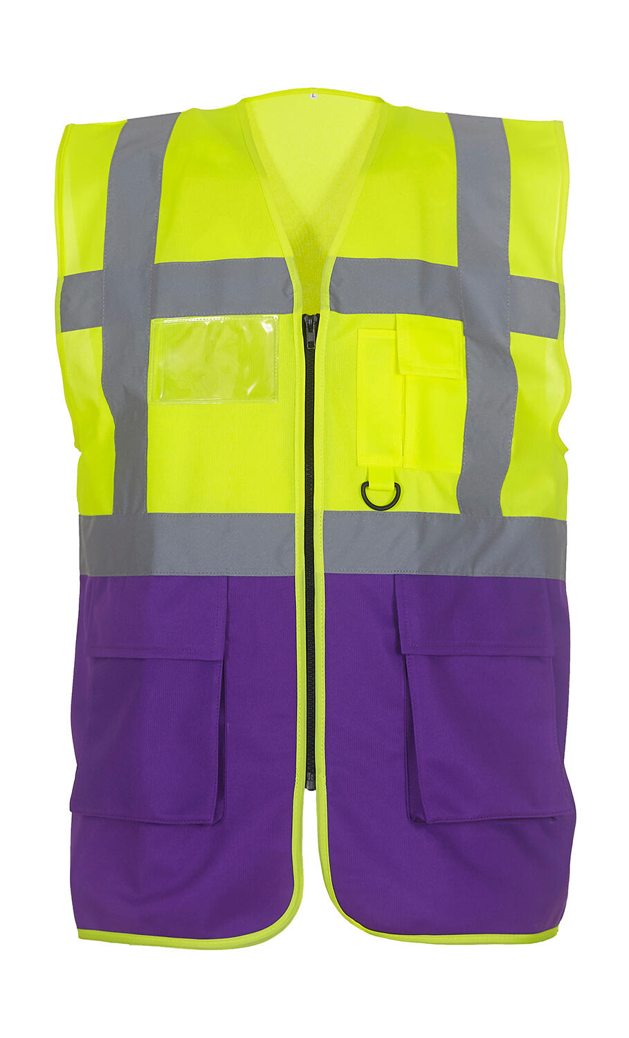 Chaleco de seguridad Fluo Fluo Yellow/Purple