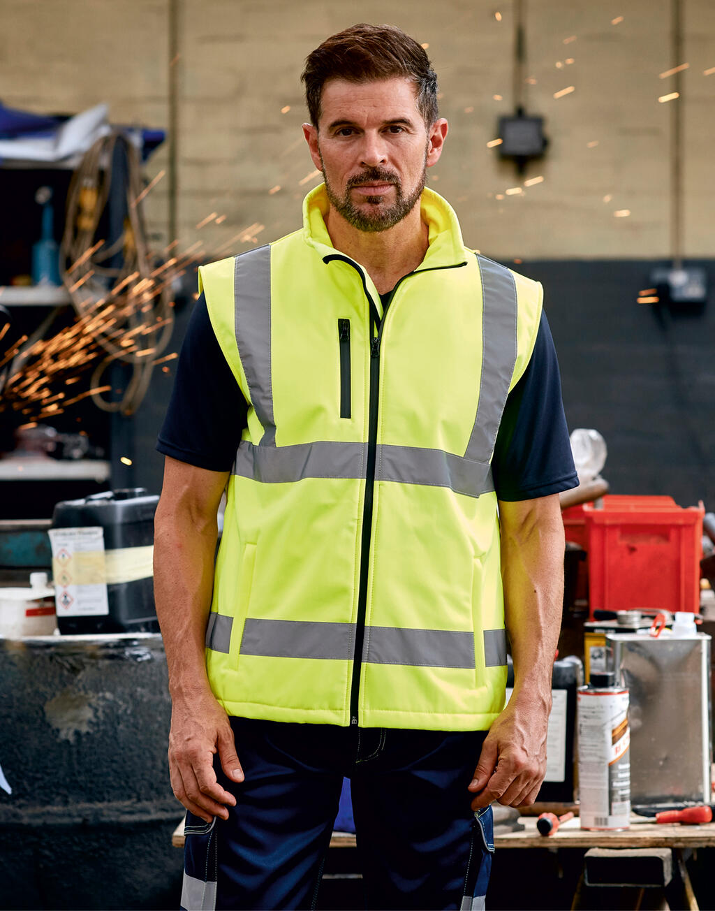  Yoko Chaleco Softshell Fluootro