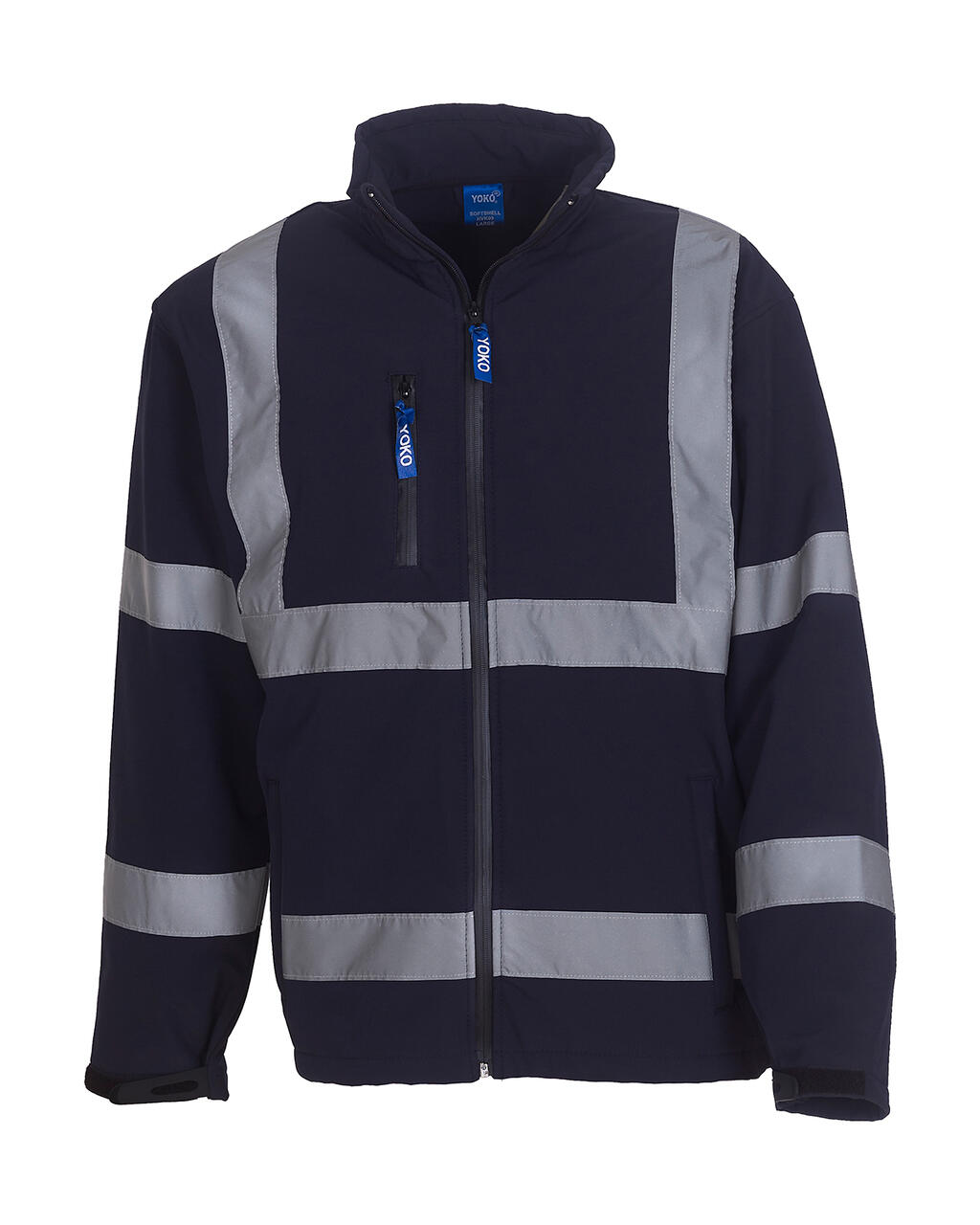 Chaqueta Softshell Fluo Navy