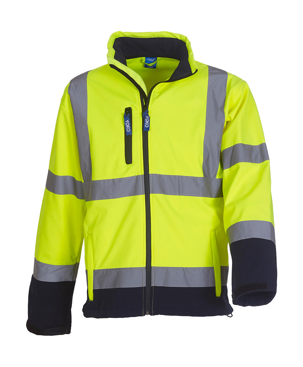 Chaqueta Softshell Fluo Fluo Yellow/Navy