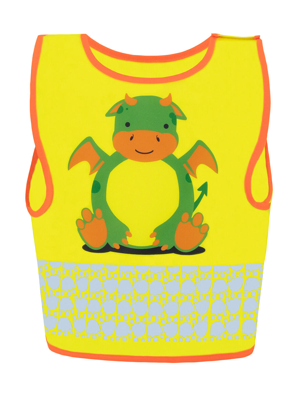 Chaleco de seguridad infantil Funtastic Wildlife Dragon Yellow