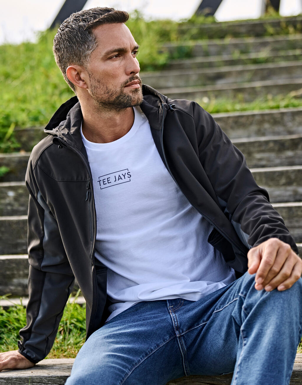  Tee Jays Softshell con capucha ligero Performanceotro