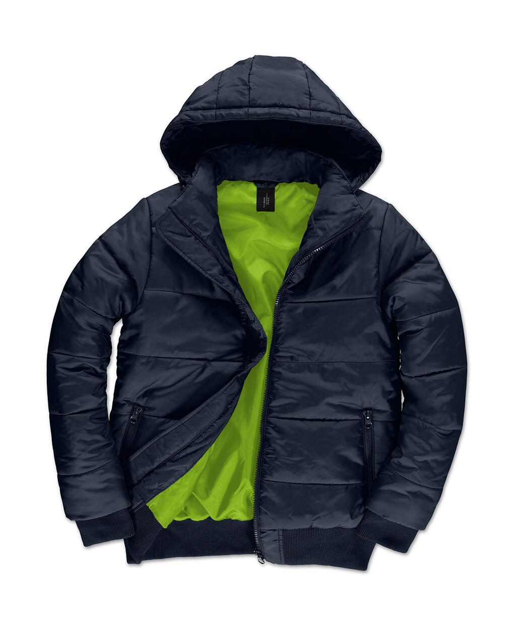 Chaqueta Superhood hombre  Navy/Neon Green