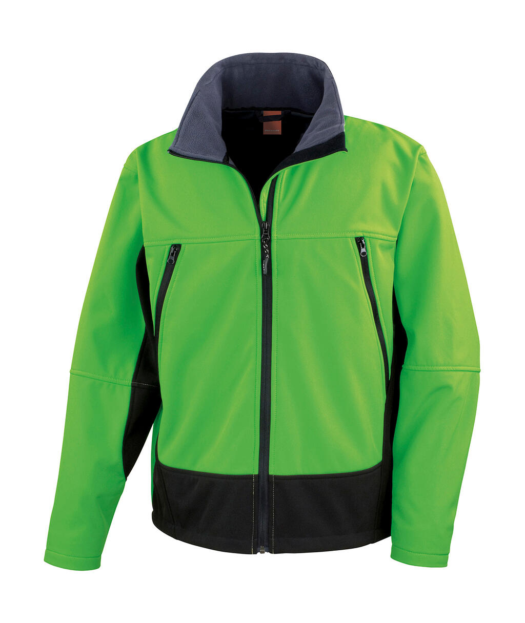 Chaqueta Softshell Activity Vivid Green/Black