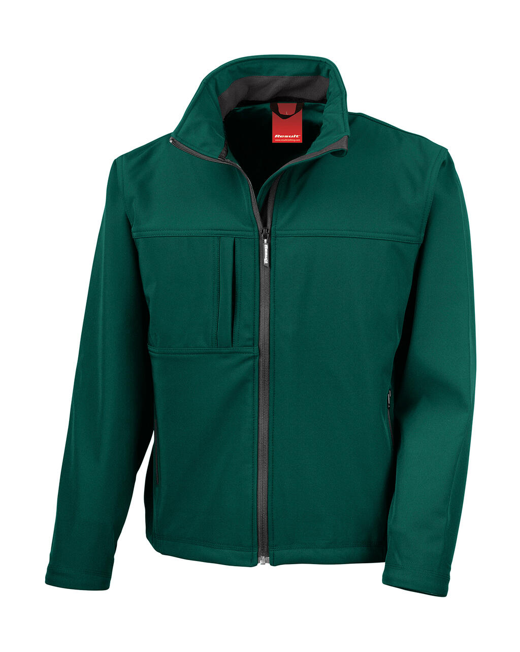 Chaqueta Softshelll clásica Bottle Green