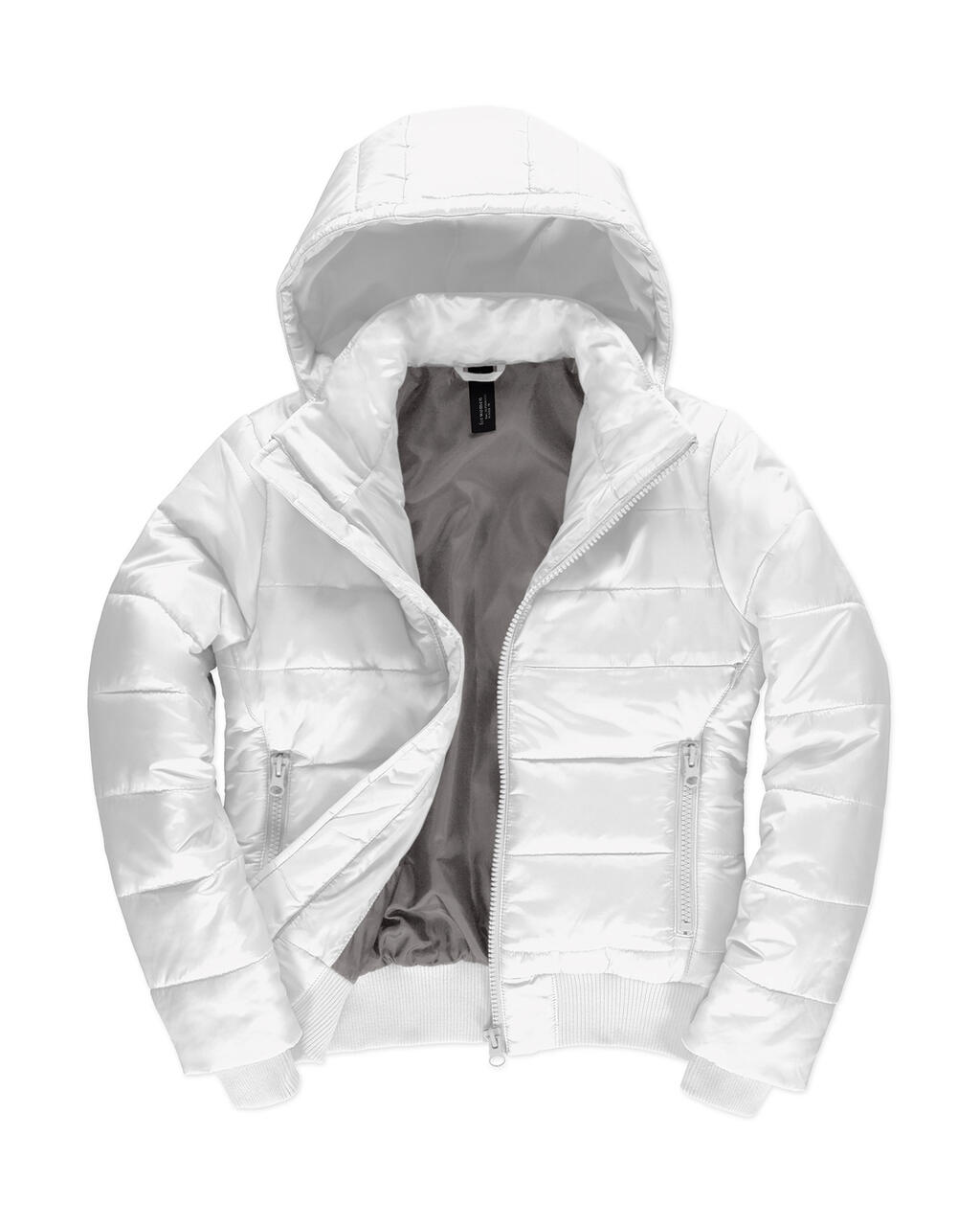 Chaqueta Superhood mujer  White/Warm Grey