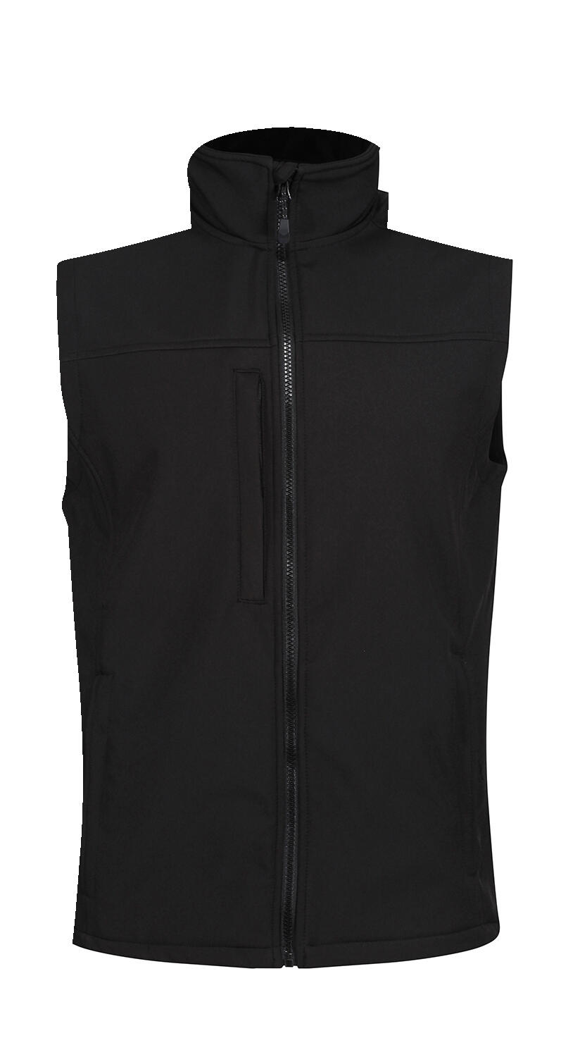 Chaleco Softshell Flux hombre Black/Black