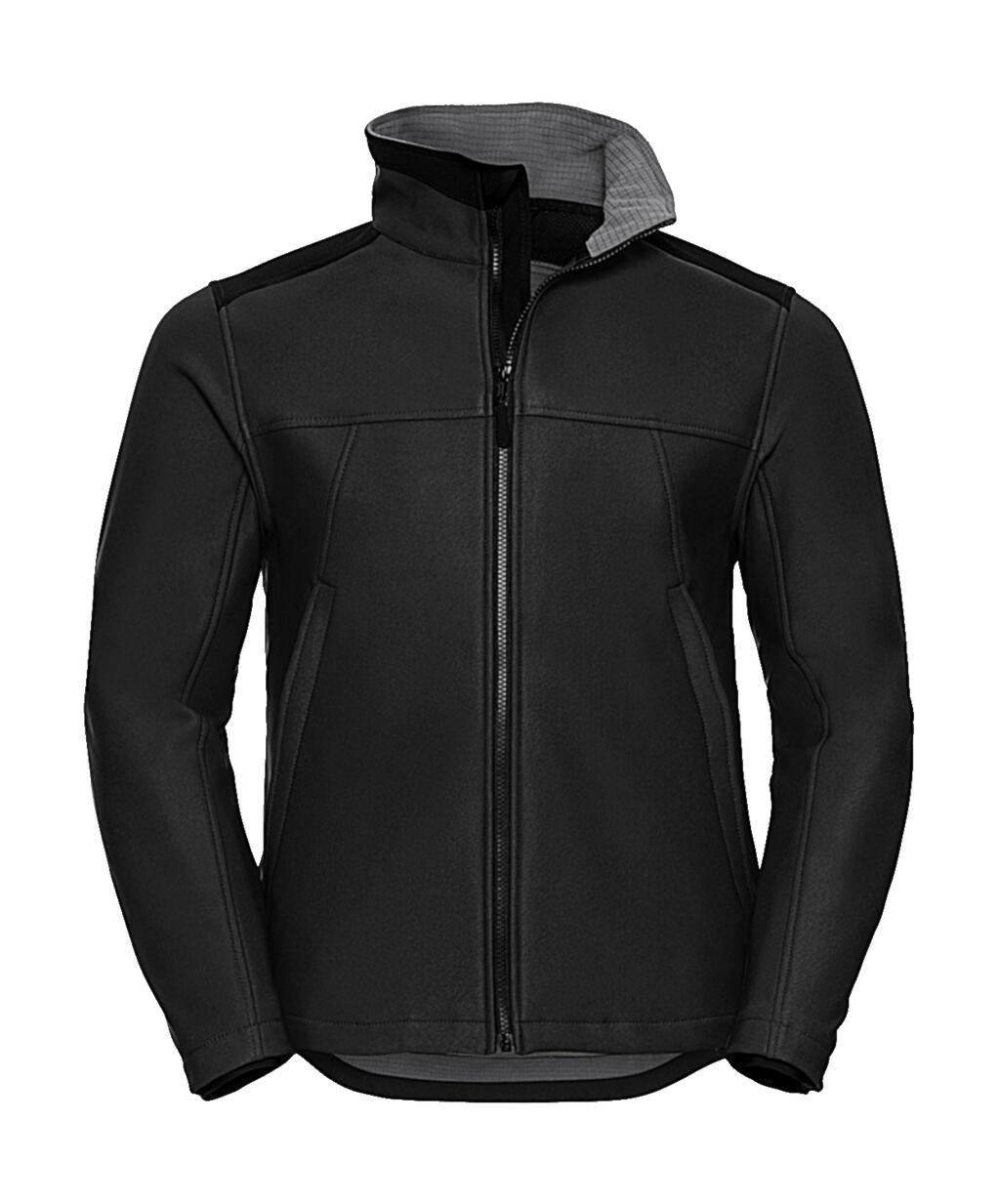 Chaqueta softshell de trabajo Heavy Duty Black