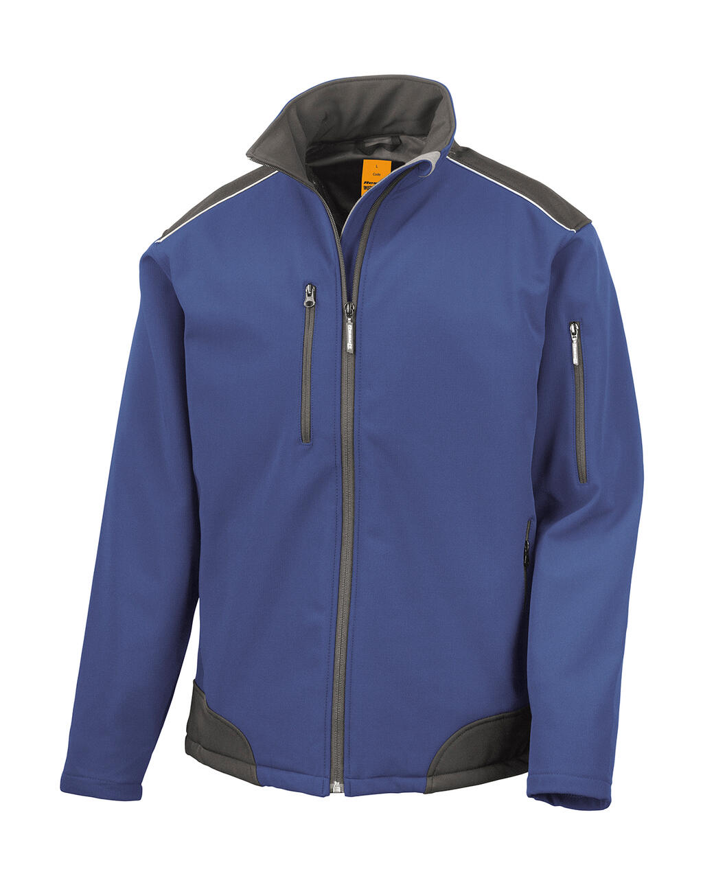 Chaqueta de trabajo Softshell Ripstop Royal/Black