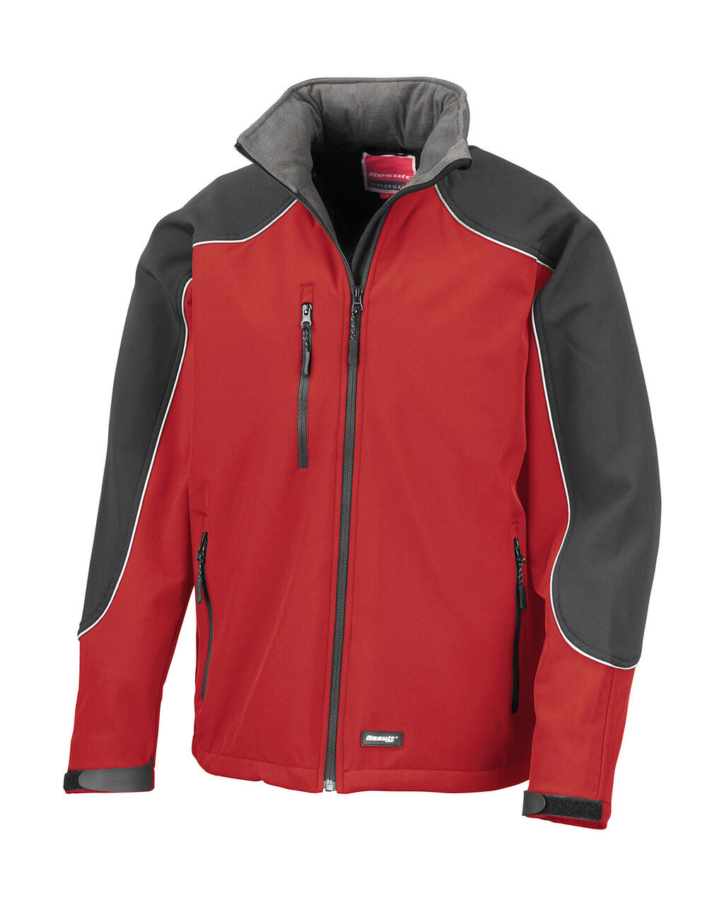 Chaqueta Softshell con capucha Ice Fell Red/Black