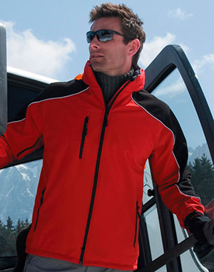 Result Chaqueta Softshell con capucha Ice Fell