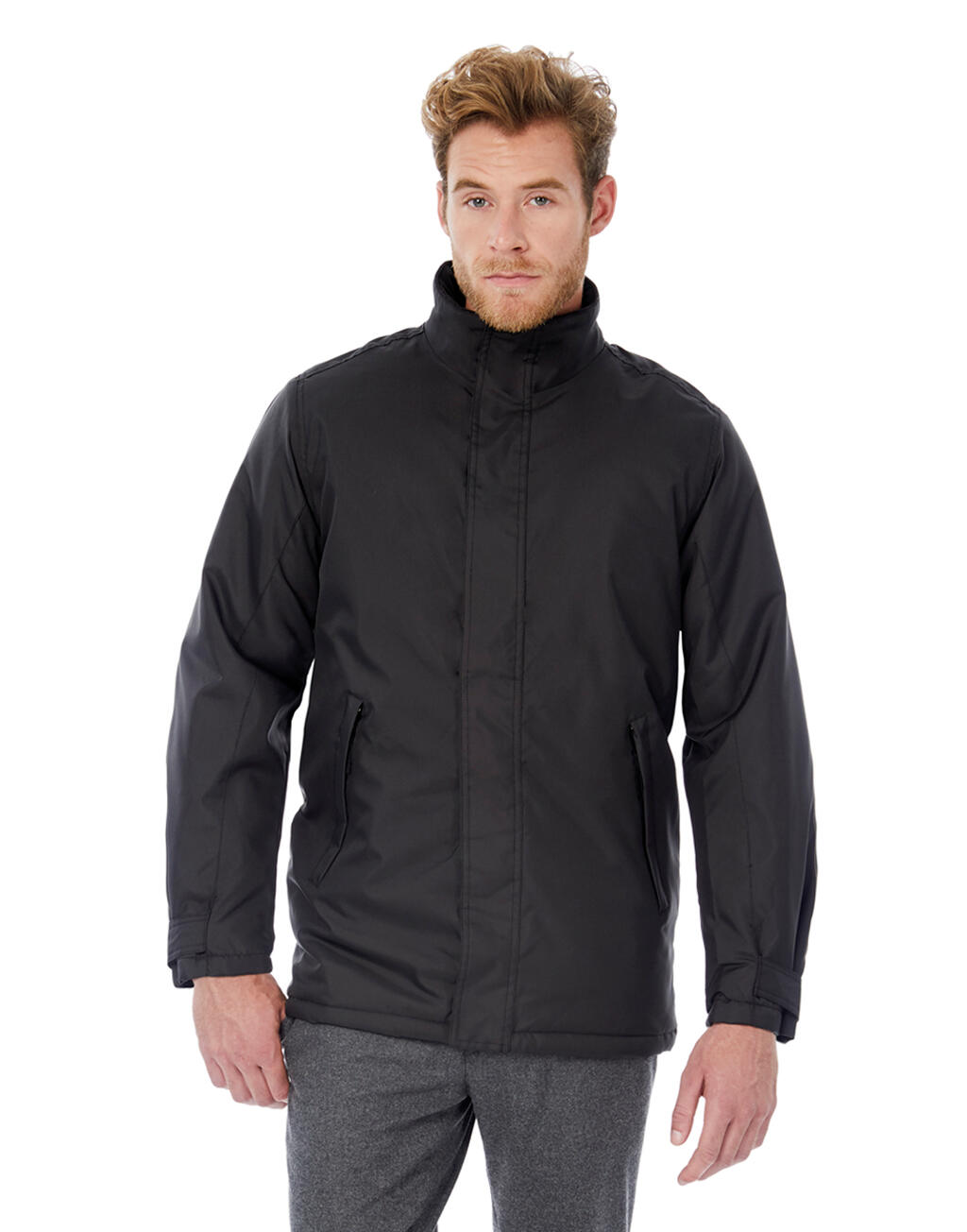  B & C Chaqueta Heavyweight Real + hombre otro