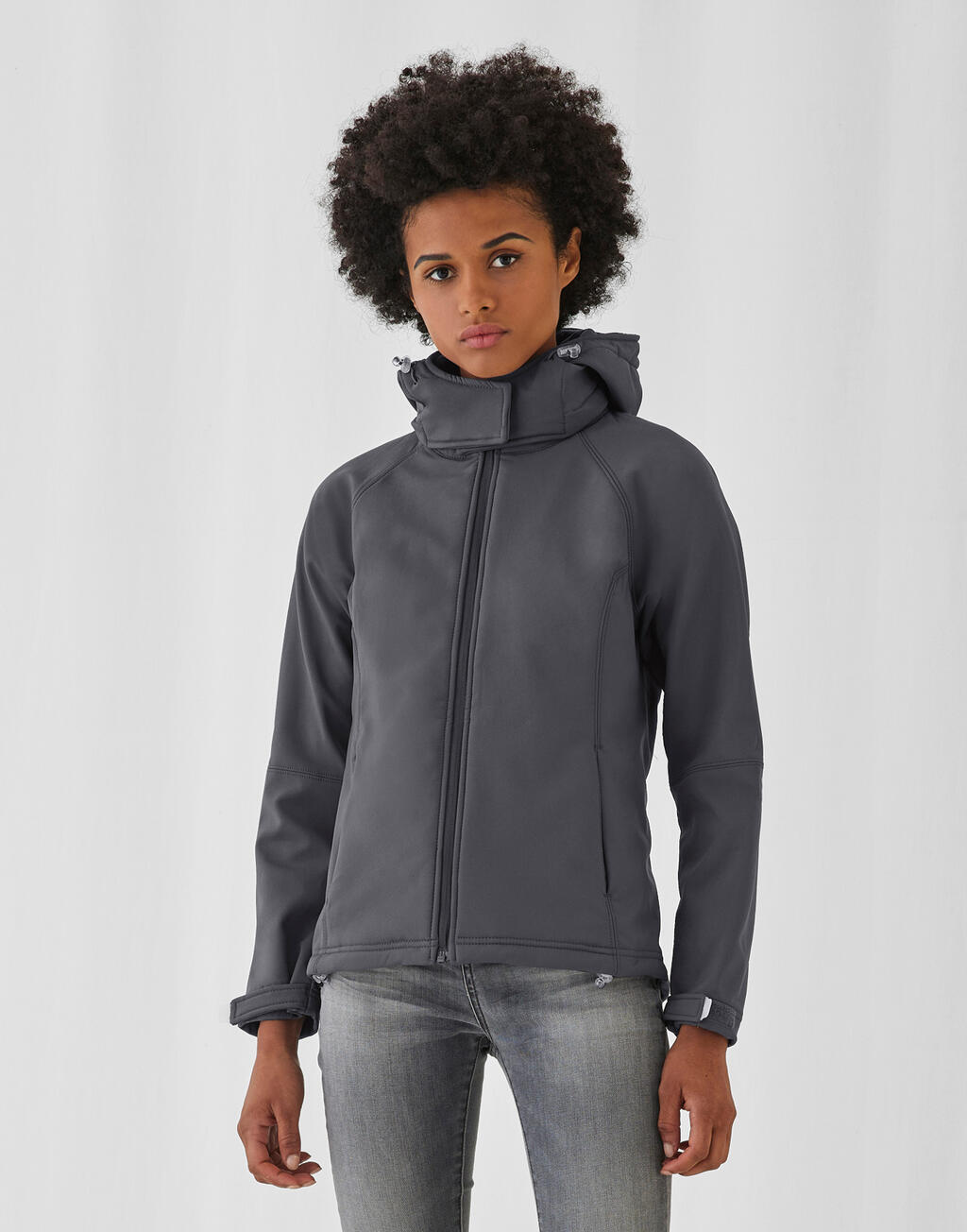  B & C Chaqueta Hooded Softshell/womenotro