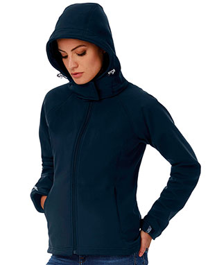 B & C Chaqueta Hooded Softshell/women