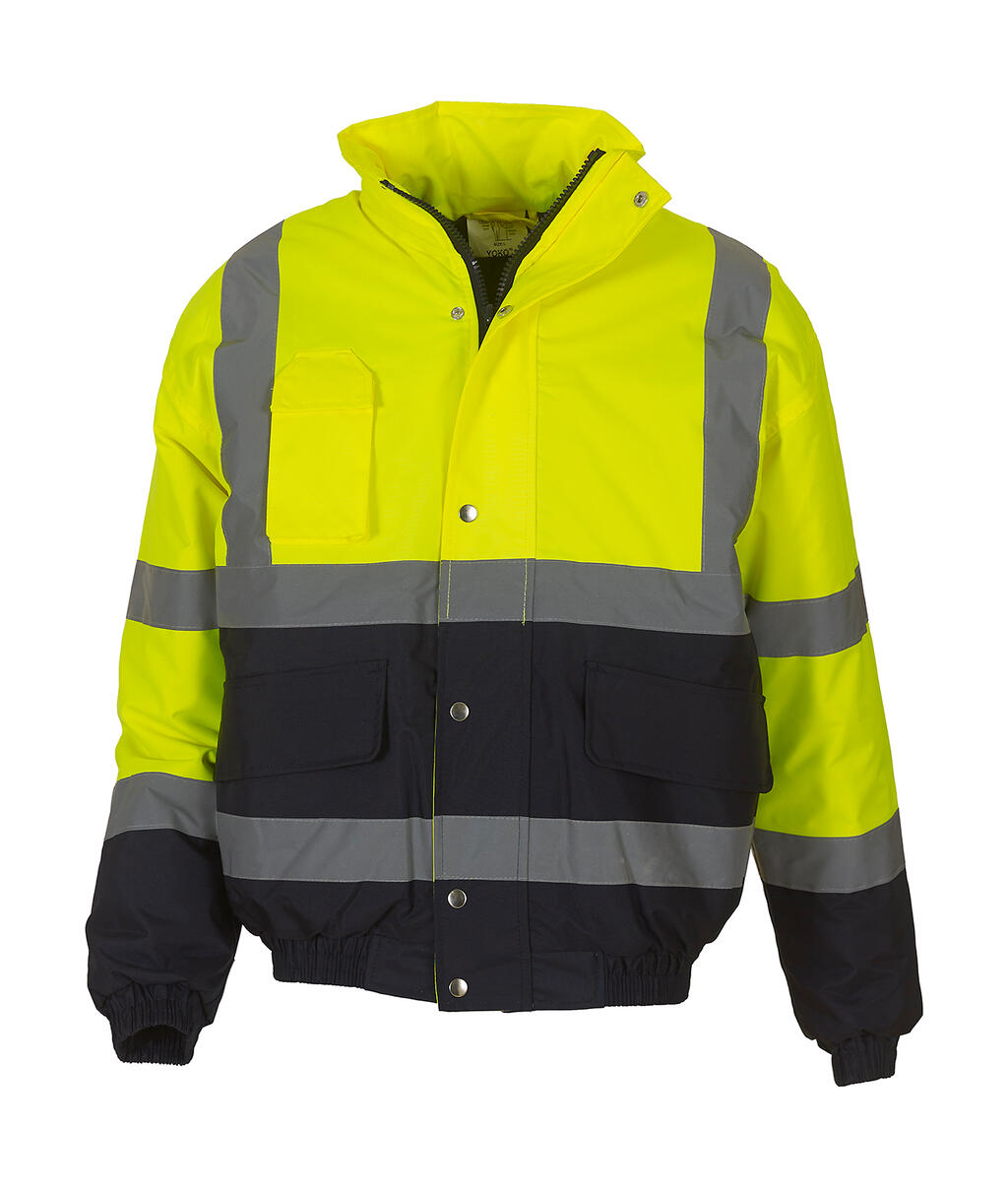 Chaqueta Bomber Fluo 2 colores Fluo Yellow/Navy