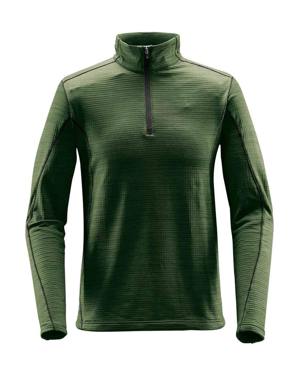 Chaqueta térmica cremallera 1/4 hombre Earth Green